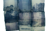 No.1020 | The Dormant Yellow series | Polaroid Photography | a collage of 9 images, all transferred to glass | 24×24 cm | 2013