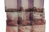 No.1042-The-Dormant-Yellow-series-Polaroid-Photography-a-collage-of-9-images-all-transferred-to-glass-24×24-cm-2013