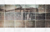 No.1022 | The Dormant Yellow series | Analog photography,Image transferred on Paper | Unique Piece | 82×182 cm | 2013