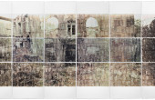 No.1018 | The Dormant Yellow series | Analog photography,Image transferred on Paper | Unique Piece | 82×182 cm | 2013