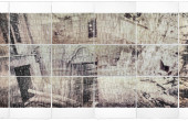No.1028 | The Dormant Yellow series | Analog photography,Image transferred on Paper | Unique Piece | 115×284 cm | 2013