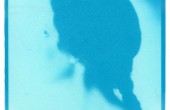 Untitled | from Beyond Blue series | Polaroid Photography – Cyangraph film sx70 | scanned and printed | 62×64 cm | 2015
