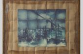 Exposed series, Mixed media, Polaroid Photography, a collage of 20 images, all transferred to glass, 34 X 45 cm, 2015-2018