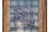 Exposed series, Mixed media, Polaroid Photography, a collage of 20 images, all transferred to glass, 34 X 45 cm, 2015-2018