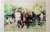 Untitled , From Shadows series, Image Transferred on Paper, 30 x 40 cm, Unique Edition , 2024