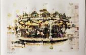 untitled from Suspended Realms Series , Image transferred on paper, 50×70 cm, Unique Edition, 2025